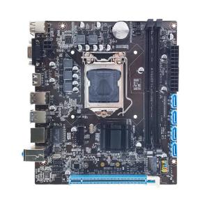 China Fabrique en gros H110 carte mère PC LGA1151 Prise en charge i3 i5 i7 processeur Dual DDR3 carte mère de bureau H110 supplier