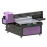 Impressora UV plana multicolorida de alta velocidade com sistema de tinta de 8