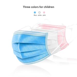 Outdoor Baby 3 Ply Face Mask , Triple Layer Surgical Mask Antibacterial