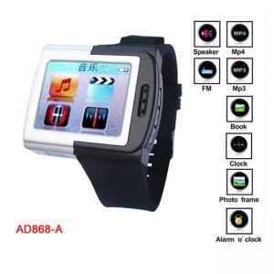 China 1.8” TFT True Color Screen Silicone MP4 Player Watch With FM Radio, 8G TF Card supplier