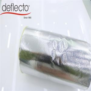 China Silver Fiberglass Insulated Flex Hose , 12 Inch Insulated Flexible Duct Heat Insulation supplier