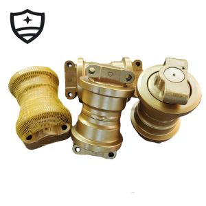 China EX120 ZX120 EX100 Excavator Track Rollers Double Flange Type Customized wholesale