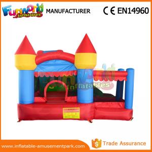 China Mini PVC Inflatable Bouncer Slide Inflatable Combo Bouncers 1 Year Warranty supplier
