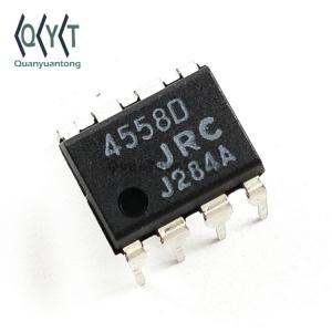 New Original JRC4558 IC 4558 IC 4558D NJM4558D NJM4558DD Integrated Circuit 2 Channel Amplifier AMP OP Amps IC OPAMP DIP8