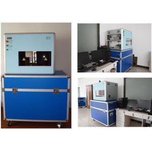 China Air Cooling 3D Glass Cube Laser Engraver , 3D Photo Crystal Laser Engraving Machine supplier