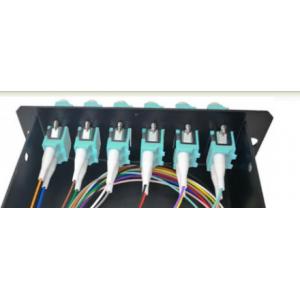 50 / 125 OM3 Load FTTH Termination Box , Fiber Optic Distribution Unit With Patch Panel