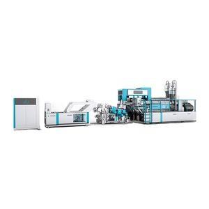 China Three Layers Plastic Production Line Cling Film Making Machine Automatic Stretch Film Making Machinery supplier