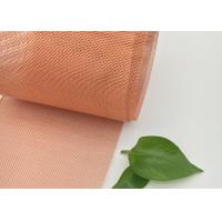 China Soft 150 180 200 Mesh Pure Copper Wire Mesh Faraday Cage EMF Fabric ISO SGS Listed on sale