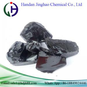 China Dark Solid Lumps Hard Pitch Powder High Density 130 - 138℃ Soften Point supplier