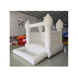 Inflatable Bouncer Castle White Wedding Bouncer Inflatable House For Kids