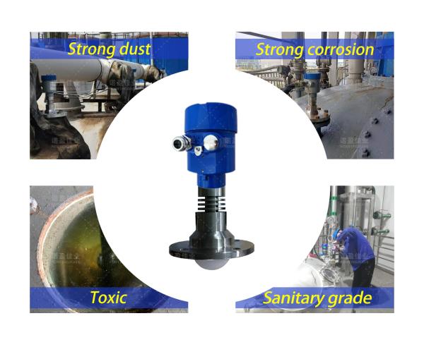 High Frequency radar Level Transmitter Wave radar Solid Level Sensor Guided radar Signal Level Meter