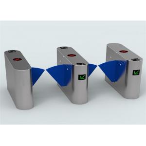 China Card Validator Checkpoint station / brt fast speed flap barrier turnstile 5 million operation times supplier