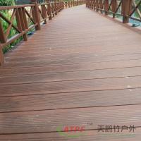 China Eco Friendly Carbonized Bamboo Deck Railing Outdoor on sale