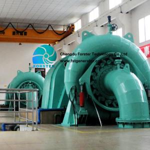 China Electrical Automation Control Francis Turbine Generator For Hydro Power Plant supplier