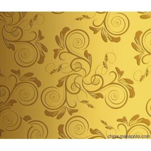 Ti - Golden Stainless Steel Sheet Stainless Steel Backsplash Sheet For Wall Panel