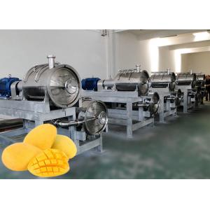 SUS 304  Mango Processing Line 10 T/H Mango Pulp Processing Plant