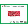 Red Solder Mask Double Sided PCB Gold Finger 1oz 0.25mm Min Hole