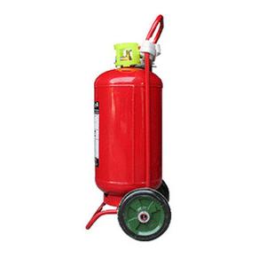 Trolley Co2 Fire Extinguisher , 30 -100 Kg Mobile Fire Extinguisher For Laboratory