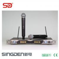 China Микрофон СИНГДЭН СУ2210Ф УХФ качества высоты беспроводной for sale