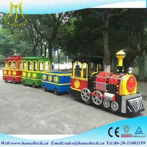 Hansel Top Sales Cheap Colorful Kids Electric Amusement Train Rides for Amusement Park factory