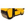 China Anti Rust 1.1L Fuel Tank Double Drum Vibratory Roller Road Work Machinery wholesale