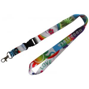 Cool Lanyard Plastic Holder Washable Breakaway Silkscreen Printing