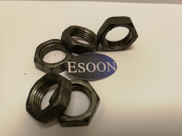 M20-1.5/M20-2.0/M20-2.5 DIN439 Hex thin nut Black oxide,Carbon steel Grade 8,DIN936