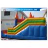 Inflatable Bounce House Slide , Colorful Inflatable Jumping Castles For Rent