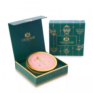 China Custom Printed Green Cardboard Luxury Tea Tin Packaging Gift Box supplier