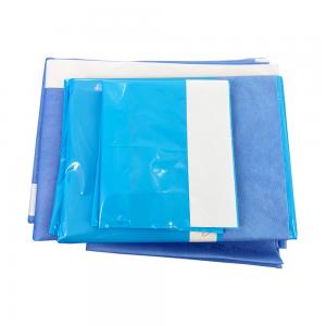 Medical Materials Non Woven PP Disposable Protective Gowns