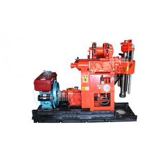 China Diesel Engine Portable Water Well Driller Skid Mounted Rotary 180m supplier