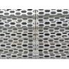 Taille du trou de la feuille de maille perforée en aluminium anodisant de 0,1 mm à 100 mm