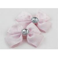China Fancy Craft Ribbon Bows Hair Accessories , Pretty Ribbon Bows Woven on sale