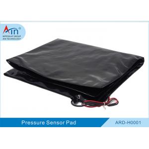 Black Pressure Pad Sensor , Fall Prevention Floor Sensor Mat For Patients Safety