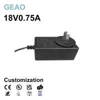 China 18V 0.75A Wall Mounted Power Adapters For Currency Scooter TV Hair Trimmer Ps4 on sale