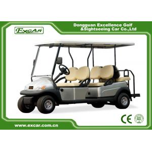 China Curtis Controller 6 Passenger Electric Car , Motorised Golf Cart Club Car supplier