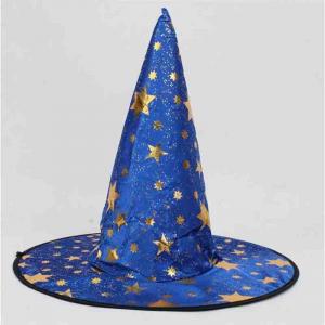 100% Polyester 38*35cm Halloween Party Witch Hats For Kids