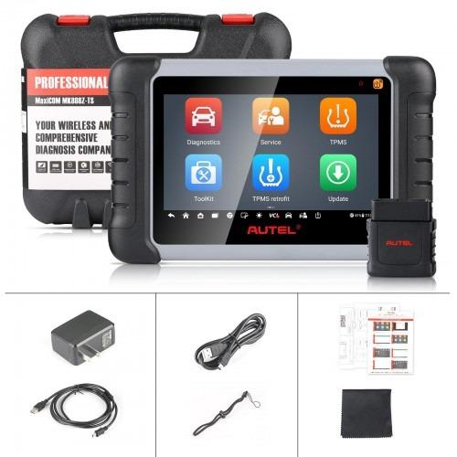 Autel MaxiCOM MK808TS MK808Z-TS オート TPMS リランツール ユニバーサル タイヤセンサー アクティベーション 圧力モニター リセット スキャナー