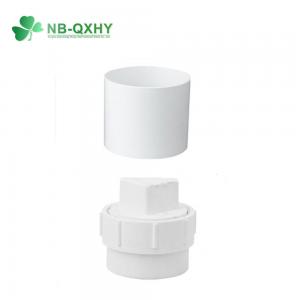 China Top of White UPVC Pipe Fitting for All Sizes Injection Molded Design supplier