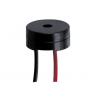 Black AC Type Magnetic Door Buzzer , 2048 Hz Electromagnetic Buzzer With