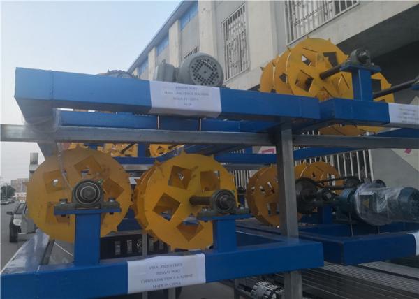 Diamand 8.5kw 1.8mm Chain Link Fence Making Machine