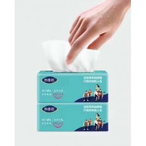 Pop up tissue Asian tissue Soft pack bag facial tissue 210sheets, 70pulls