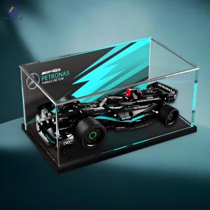 China Fire Proof Rectangular Acrylic Toy Display Case Waterproof Customized Design on sale