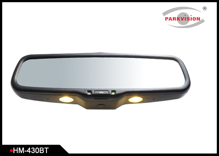 China Monitor universal do espelho de Rearview do carro com ajuste do brilho de Bluetooth auto on sale
