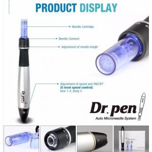 Rechargeable derma pen microneedling pen microneedle equipment for wrinkle remover