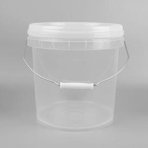 China 10L Customized Clear Plastic Toy Buckets Plastic Beach Pails With Lids supplier
