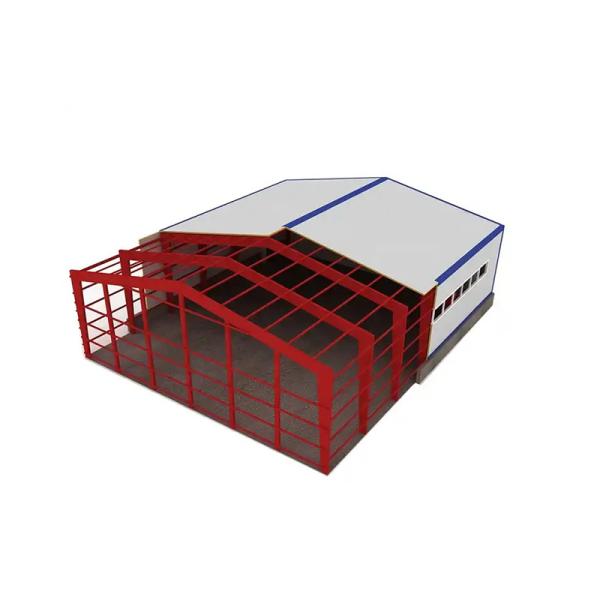 Insulation Sandwich Panel Roofing Gas Station Canopy Steel Structure for Your Success