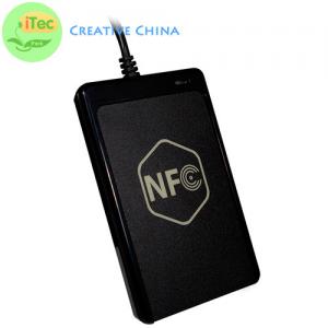 China PC and Mobile NFC Card ReaderHi-Speed PC And Mobile NFC Card Reader With Sam Slot supplier