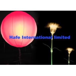 Dimmable Pink Blue RGBW Inflatable LED Light With Durable DMX512 Controler