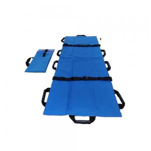 China Folding Stretcher 10 Handles Sheet Medical Soft Stretcher Carry Bag Surgical Medical Kit 178cm supplier
